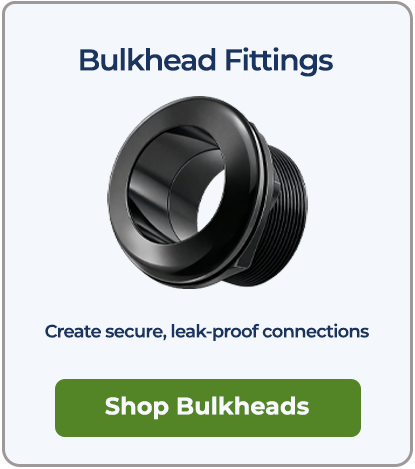 ABS bulkhead fittings for leak-proof tank connections