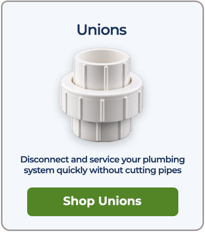 True union fitting for easy disconnect and system maintenance